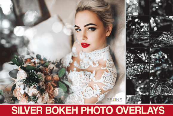 Bright Bokeh Photo Overlays Layer Styles