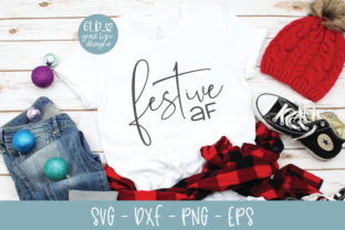 Festive AF Crafts Graphic Design Asset