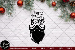 Happy New Year Beard Saying for Crafts