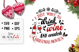 I Just Want to Drink Wine SVG for Crafts