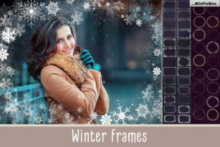 Winter Frames Layer Styles